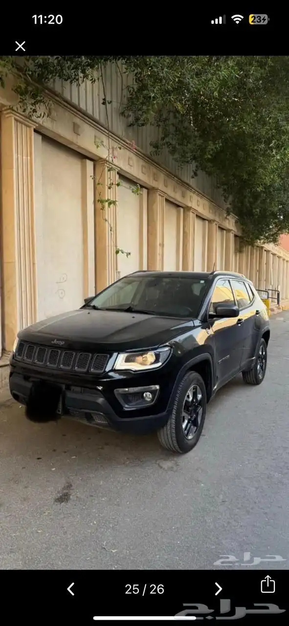 جيب كومباس 2018 تريل هوك فل ابشن 0