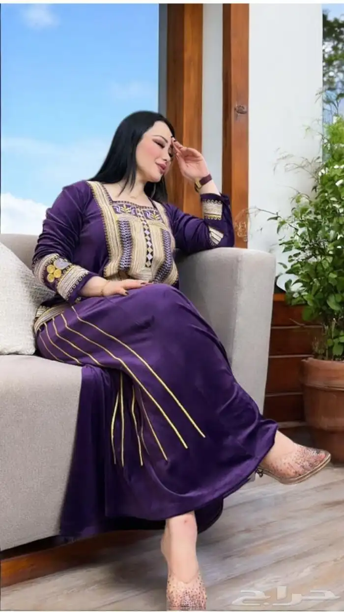 جلابيات مخمل خامات فوق روعة 14