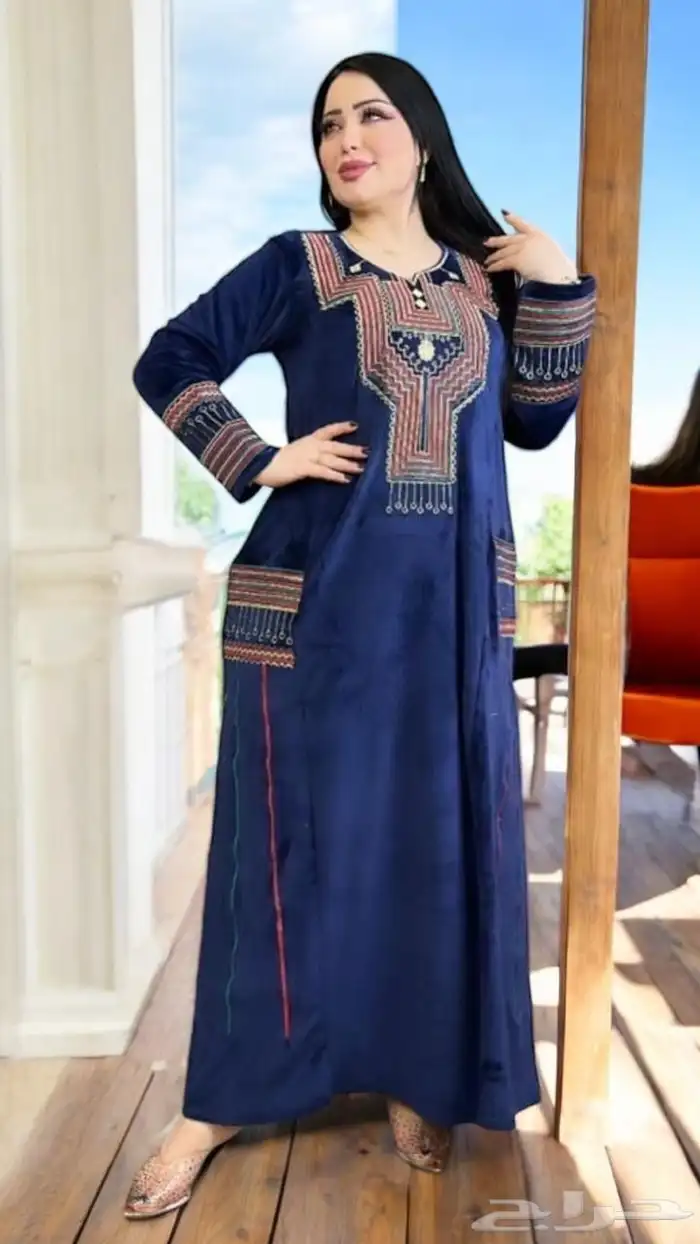 جلابيات مخمل خامات فوق روعة 34