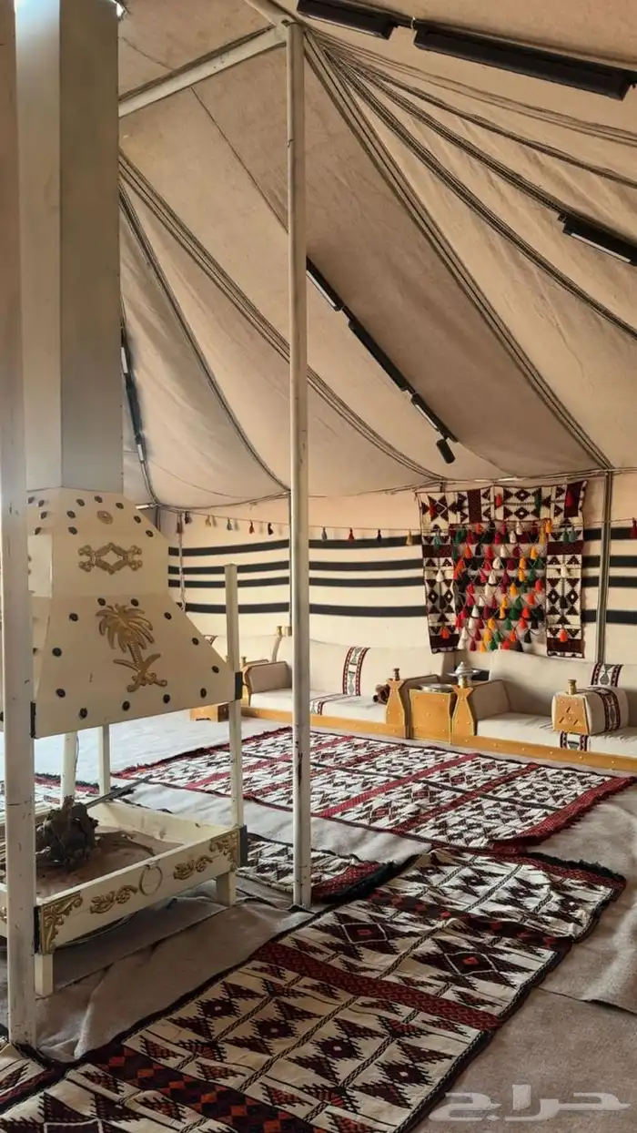 مخيم للإيجار اليومي الموقع رماح 0