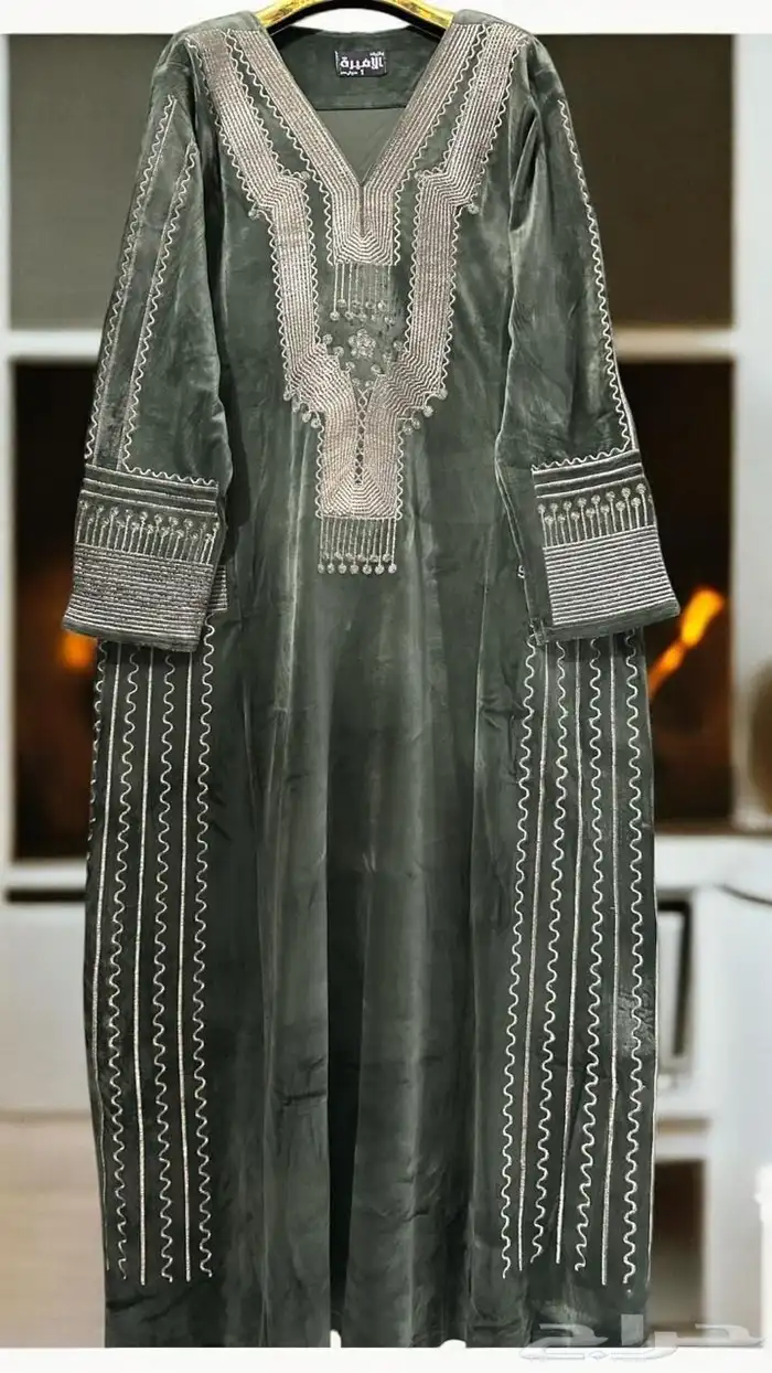 جلابيات مخمل خامات فوق روعة 16