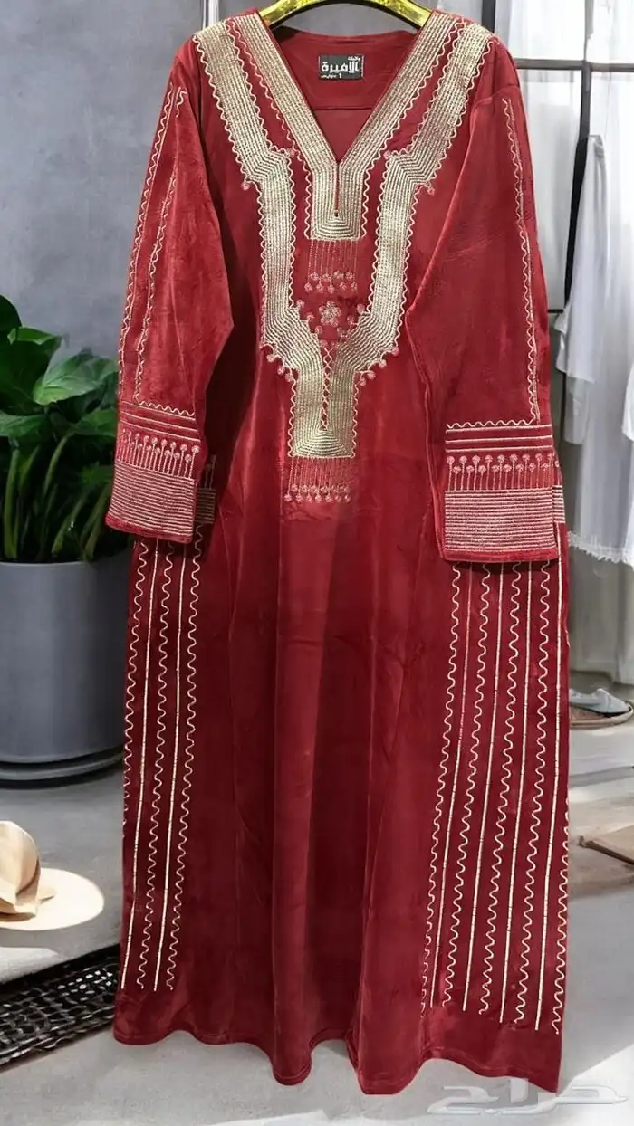 جلابيات مخمل خامات فوق روعة 17