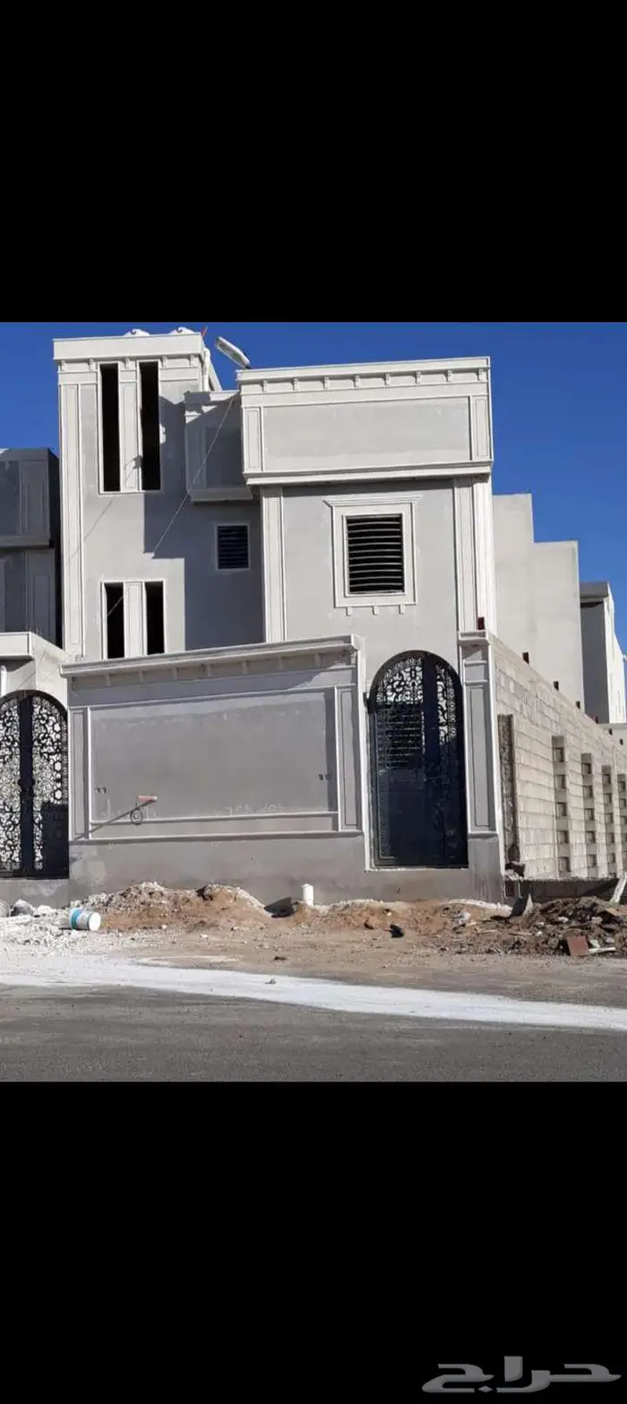 ديكورات خارجيه اسمنتيه بديل الحجر بطحاء الرياض وسمنت الرياض 1