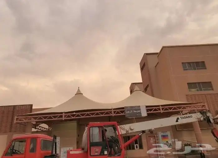 مظلات وسواتر وبيوت شعر وبرجولات وهناجر والمستودعات وشبوك 9