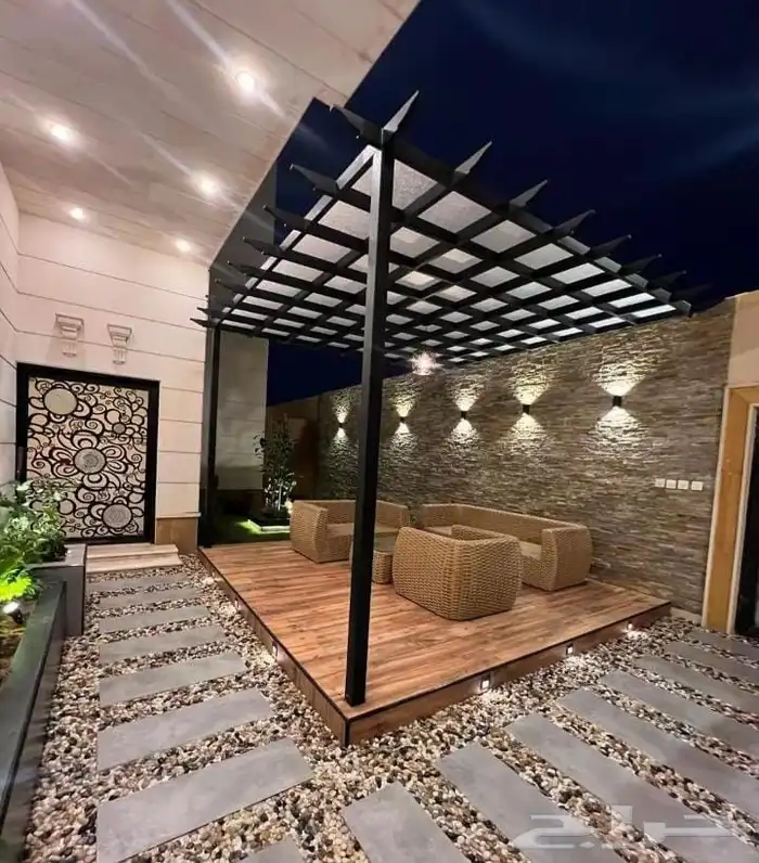 جلسات خارجية شتوية مظلات سيارات سواتر 0