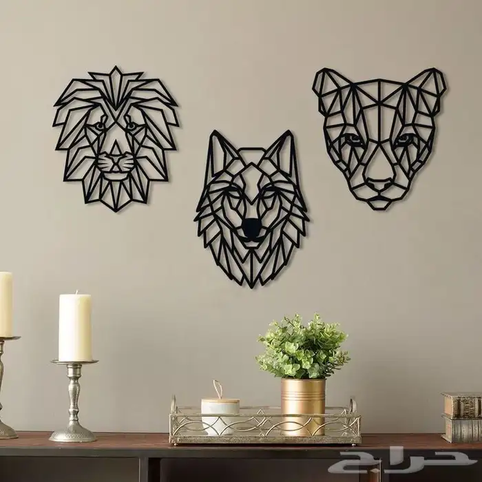 لوحات حديد ديكور 2