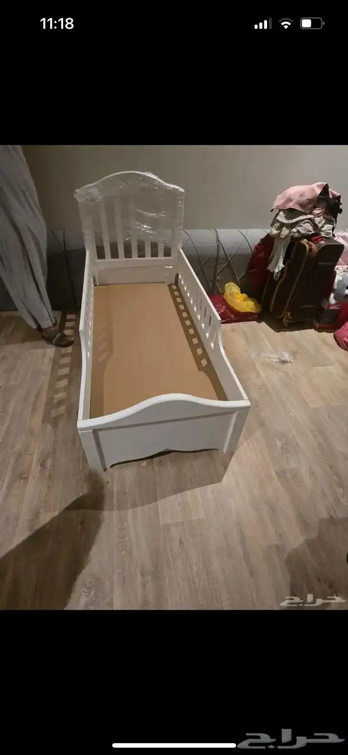 سرير خشب أطفال 1