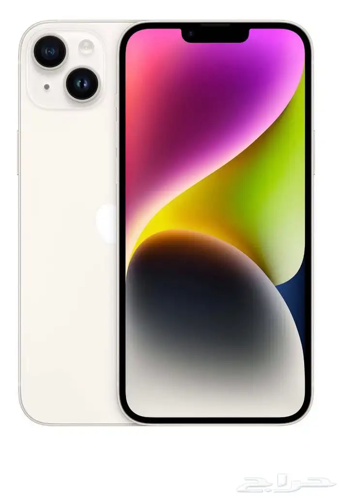 آيفون 14 بلس أبيض 128 0