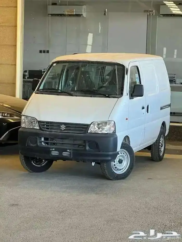 سوزوكي ايكو فان بضاعه بنزين قير عادي 2025 متوفر لدى الحسن 0