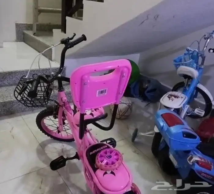 سيكل بناتي شبه جديد 0