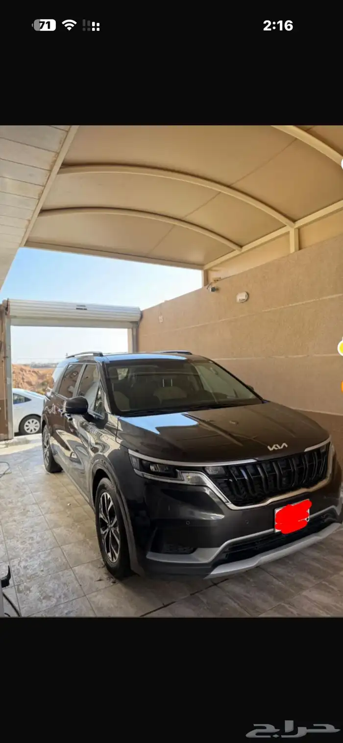 كيا كرنفال 2023 وارد الوكيل الجبر ماشي 102000 1