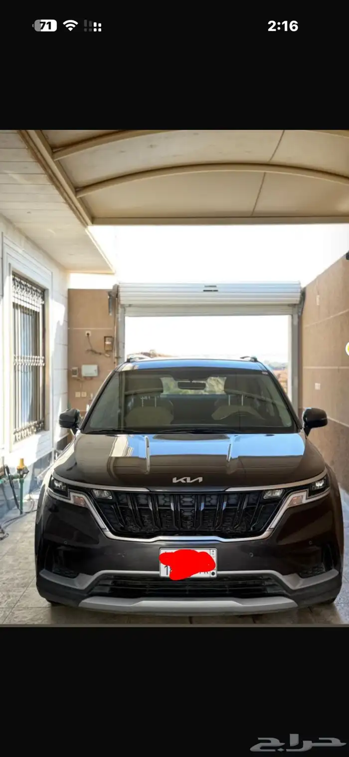 كيا كرنفال 2023 وارد الوكيل الجبر ماشي 102000 0