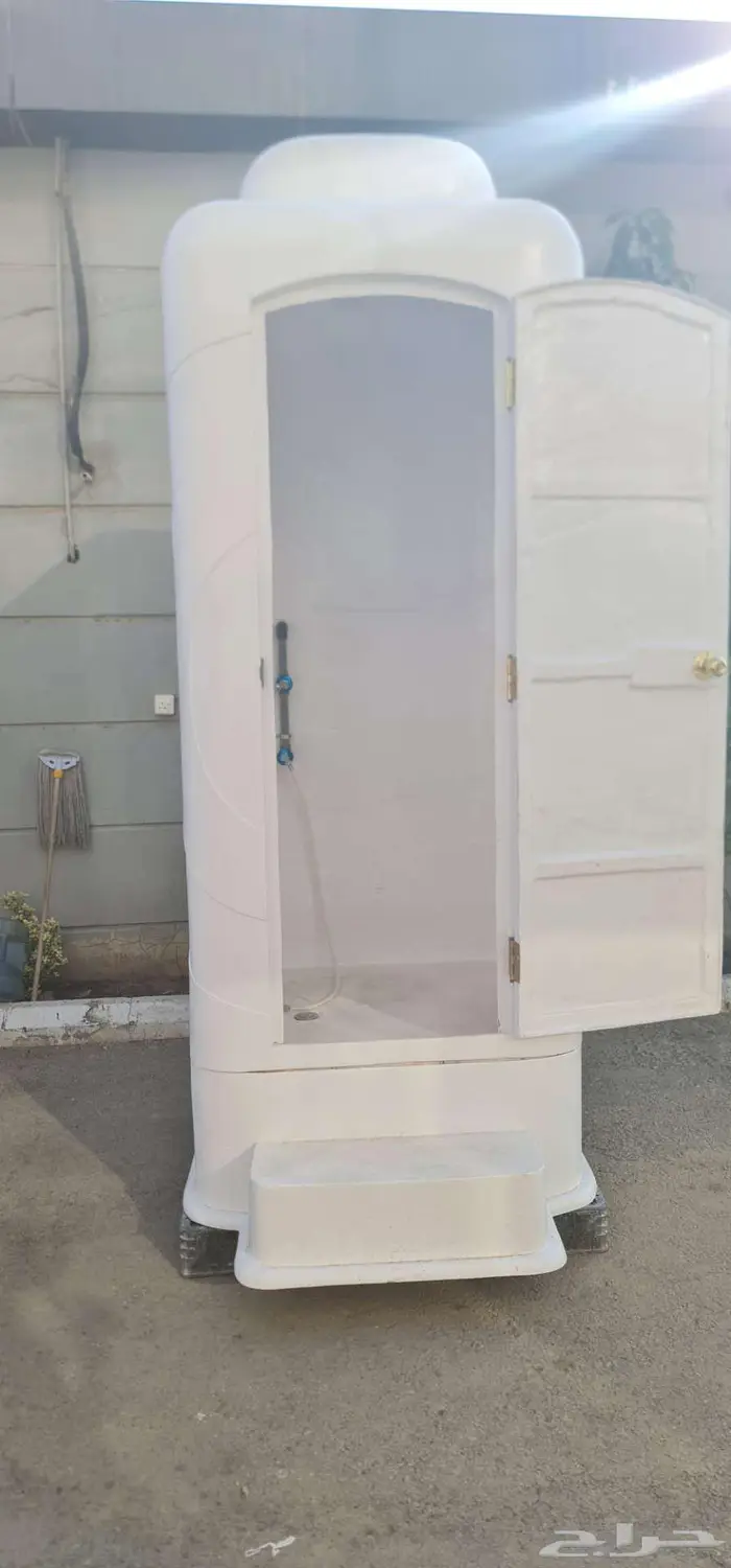 حمام متنقل فايبر جلاس 3