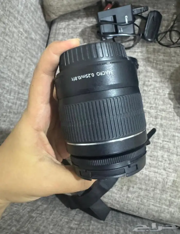 كاميرا 1300d مع عاديتين وشنطه وجميع مستلزماتها 2