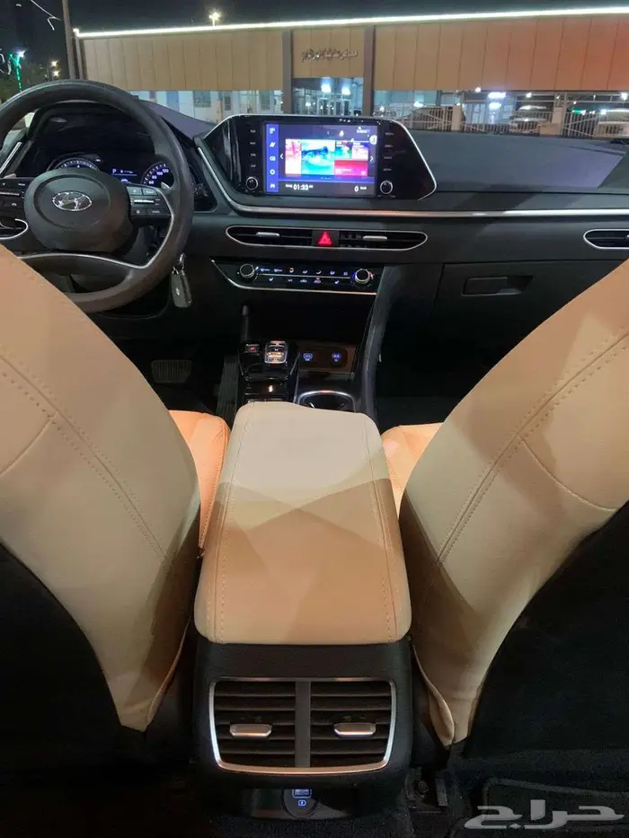 هيونداي سوناتا 2021 مستورد كوري بنزين شاشه كاميرا 2.0 10