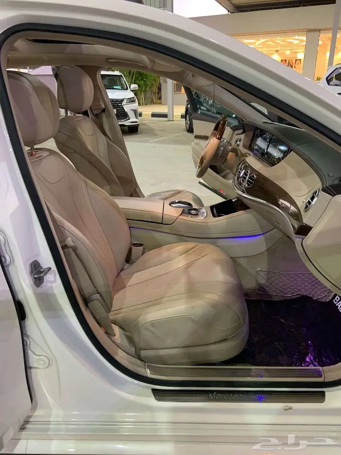 تم البيع مرسيدس S400 فل كامل موديل 2015 مكينة 6 سلندر 20