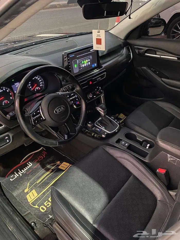 كيا سيلتوس 2022 عداد 114000 فل كامل بدون فتحة 10