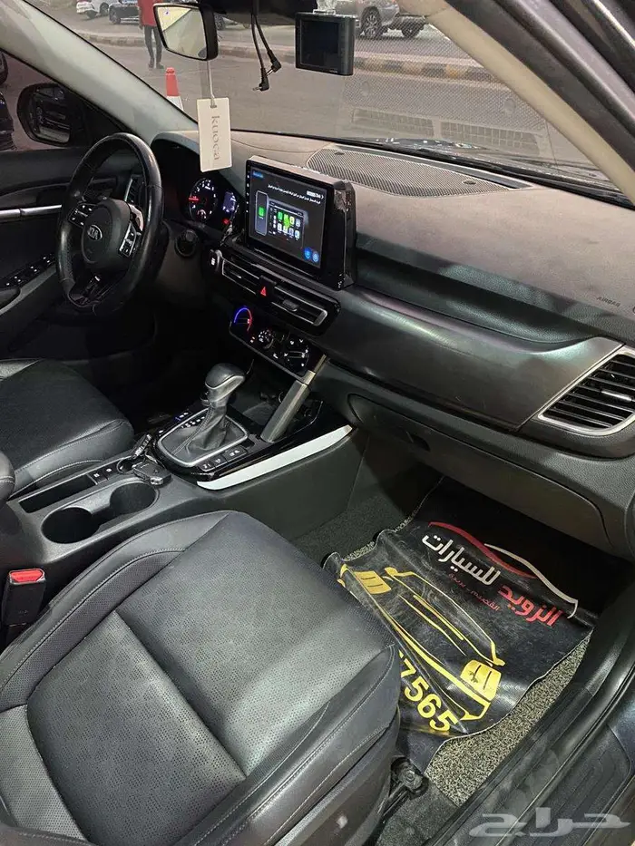 كيا سيلتوس 2022 عداد 114000 فل كامل بدون فتحة 21