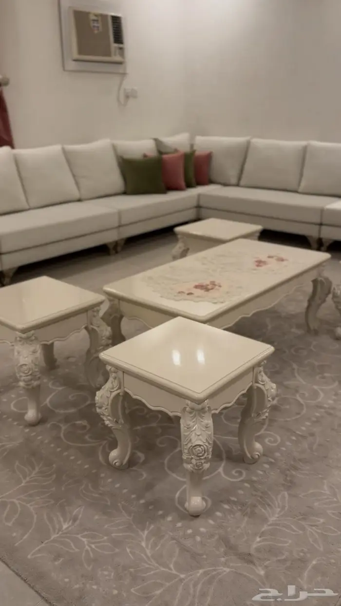 كنب حرف U مقاس نظيف جدا 0