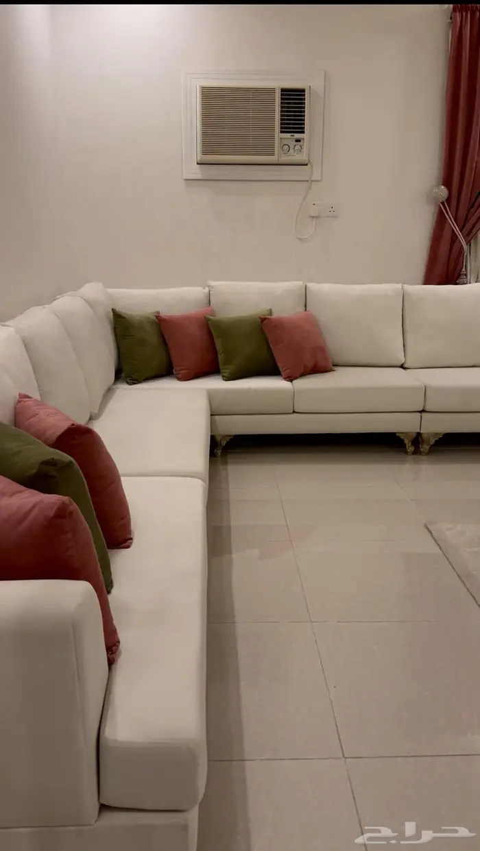 كنب حرف U مقاس نظيف جدا 1