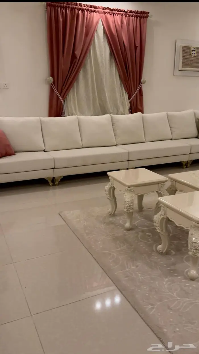 كنب حرف U مقاس نظيف جدا 2