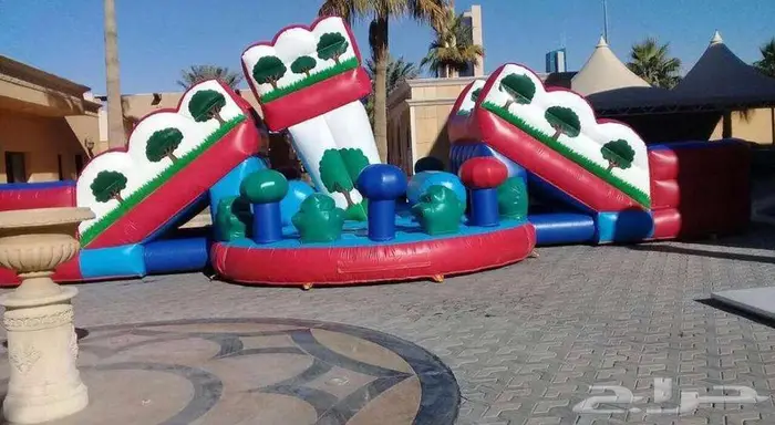 نطيطات وألعاب هوائيه للتأجير 3