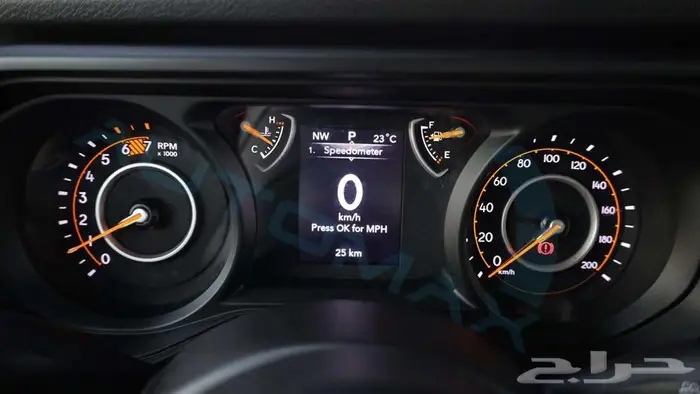 جيب رانجلر انلمتد سبورت اس 2025 خليجي اصفار مع ضمان 10