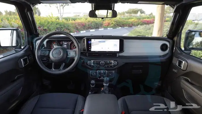 جيب رانجلر انلمتد سبورت اس 2025 خليجي اصفار مع ضمان 2