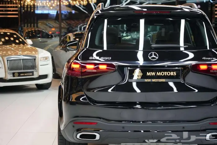 مرسيدس GLS 450 بريميوم بلس موديل 2026 أصفار خليجي أسود بني 5
