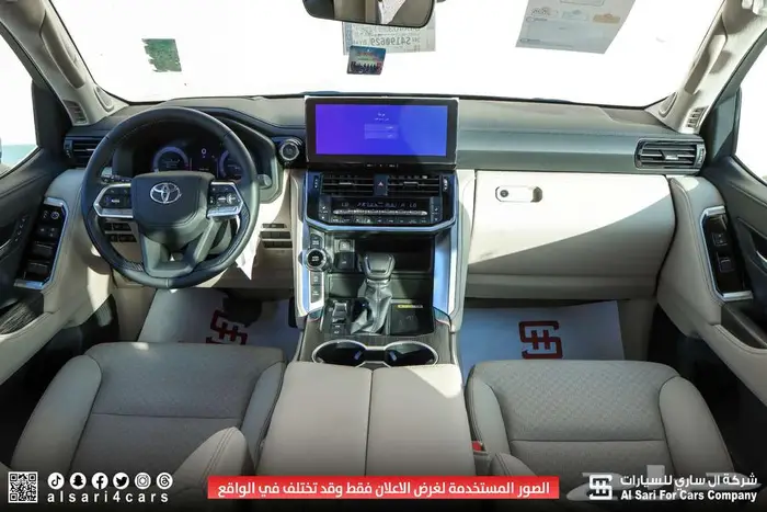 تويوتا لاند كروزر VXR 2025 اقساط بنوك وشركات 17