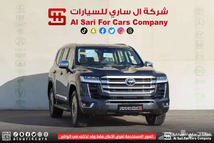 تويوتا لاند كروزر VXR 2025 اقساط بنوك وشركات 1