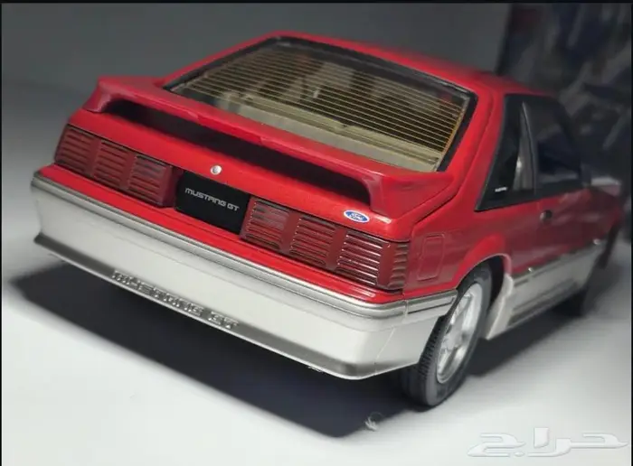 مجسم فورد موستنغ فوكس بدي GT رقم مميز 888 0