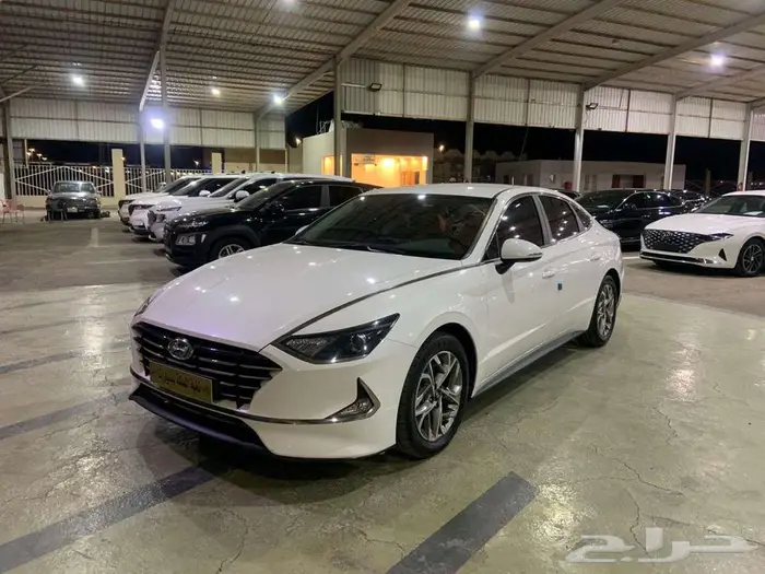 هيونداي سوناتا 2021 مستورد كوري بنزين شاشه كاميرا 2.0 0