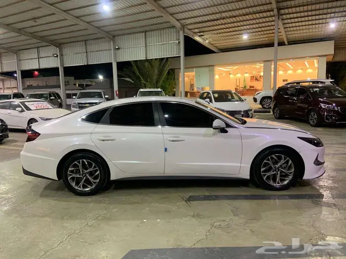 هيونداي سوناتا 2021 مستورد كوري بنزين شاشه كاميرا 2.0 5