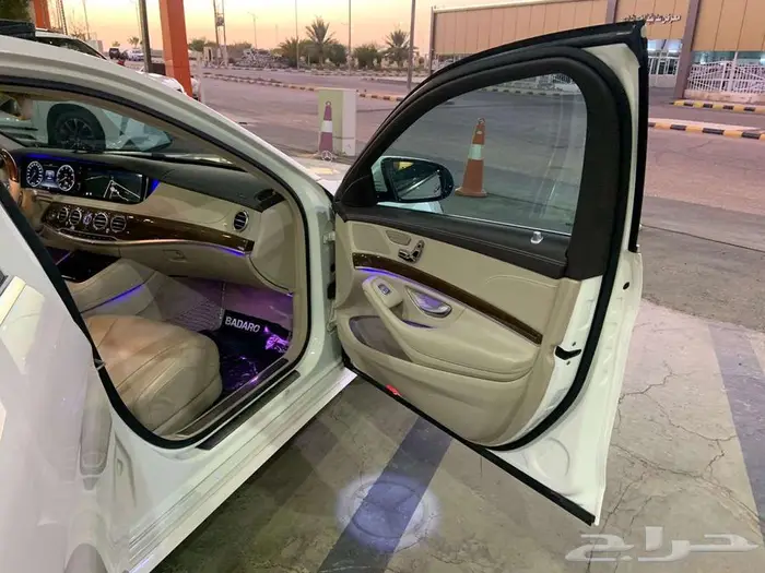 تم البيع مرسيدس S400 فل كامل موديل 2015 مكينة 6 سلندر 19