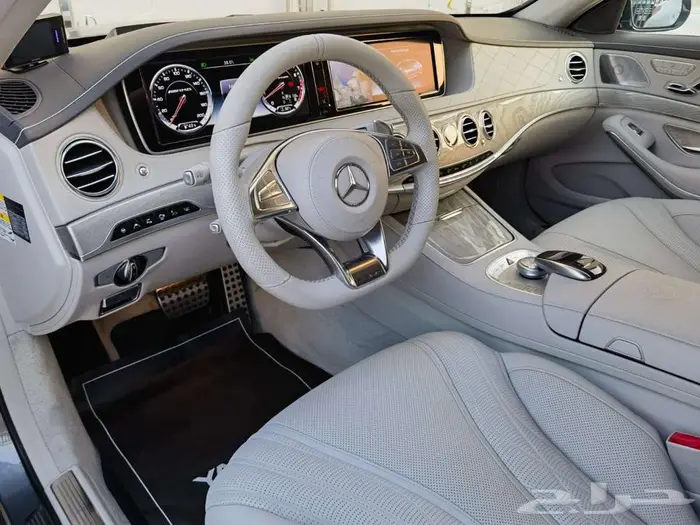 AMG S63 VIP دبلوماسي 2017 بمواصفات المايباخ مخزن عداد 24 الف 1