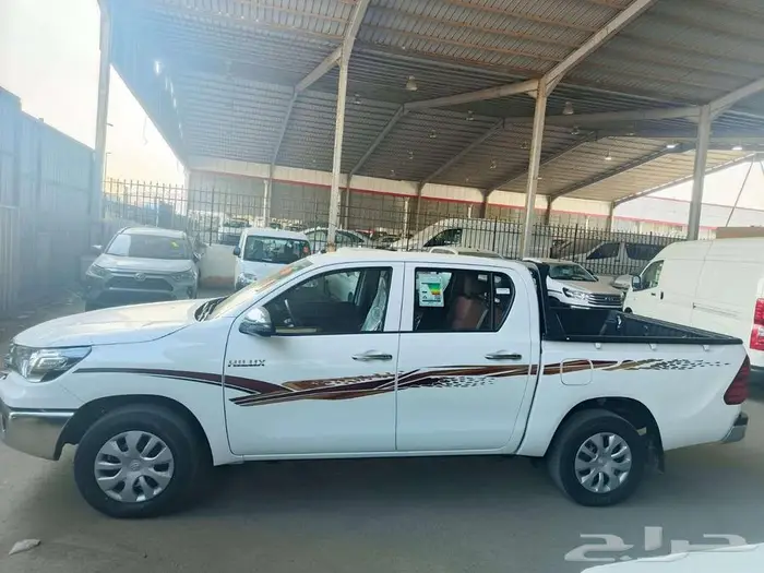 هايلكس غمارتين اوتوماتيك بدون دبل ابيض بنزين 2026 اقل سعر 2