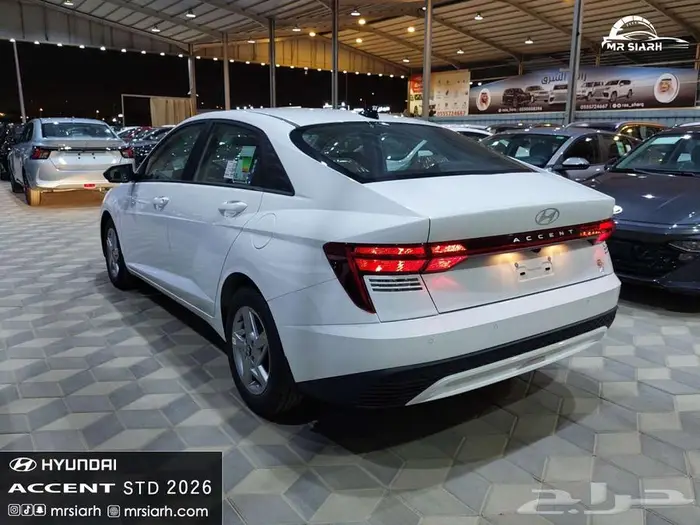هيونداي اكسنت فليت 2026 متاح جميع الالوان 3