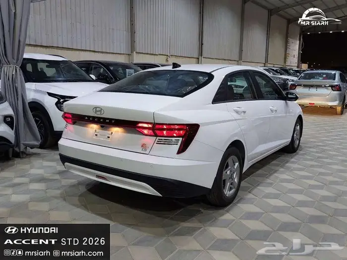 هيونداي اكسنت فليت 2026 متاح جميع الالوان 4