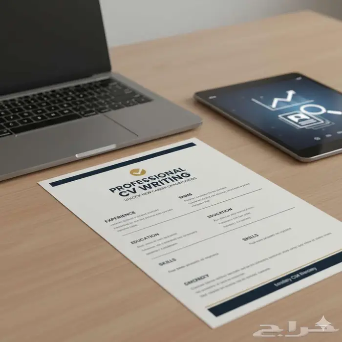 كاتب سيرة ذاتية (CV) احترافية   تصميم سيرة ذاتية جذابة 2