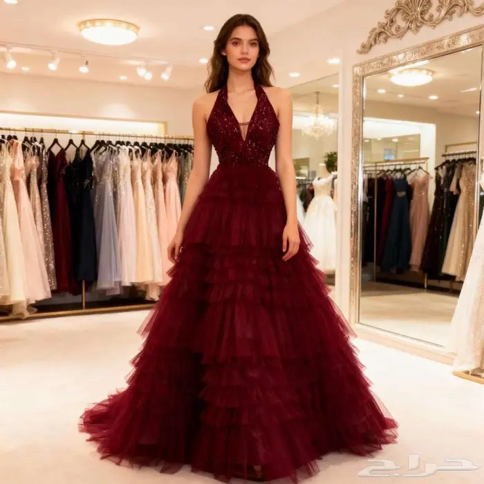 فساتين مناسبات شتوي وصيفي بأسعار مغرية 43