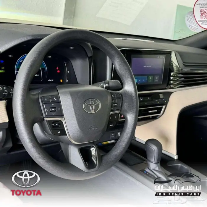 تويوتا كامري E هايبرد 2025-105.000 سعودي 3