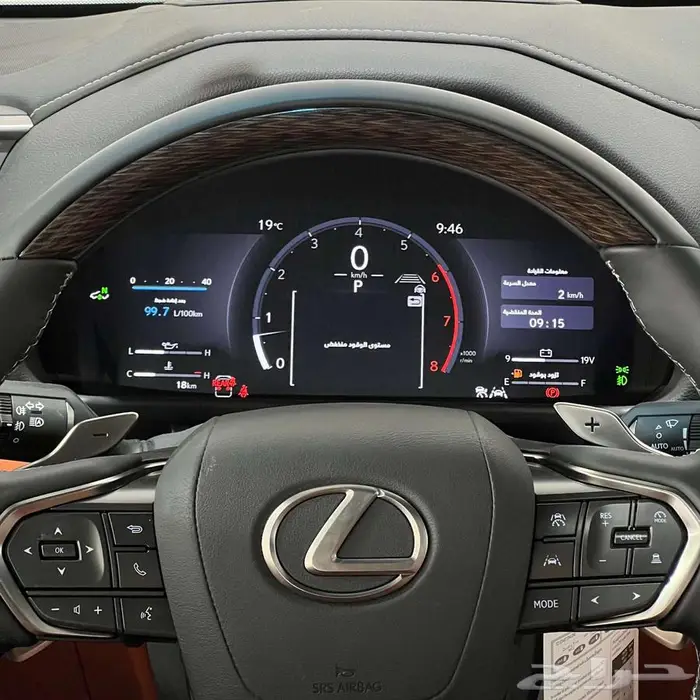 لكزس LX600 VIP سعودي دبل بنزين تماتيك 2025 عرض خاص 6