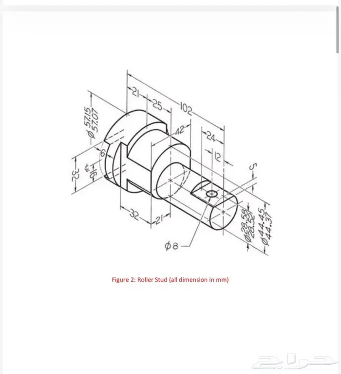 رسم هندسي لكليه البحرين 3
