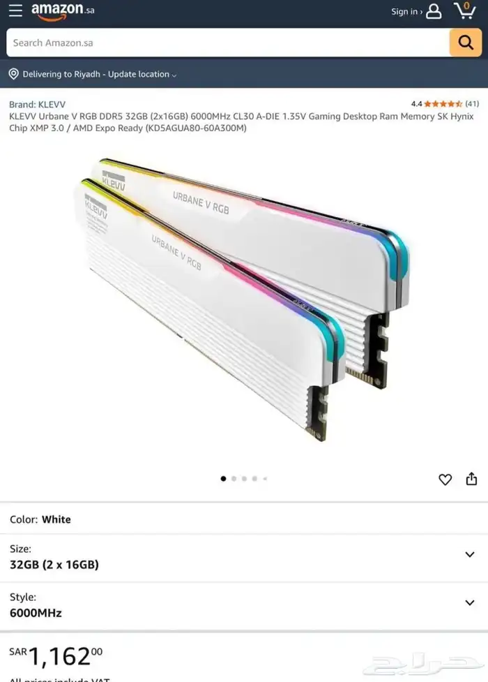 DDR5 32gb 6000Mhz cl30 0