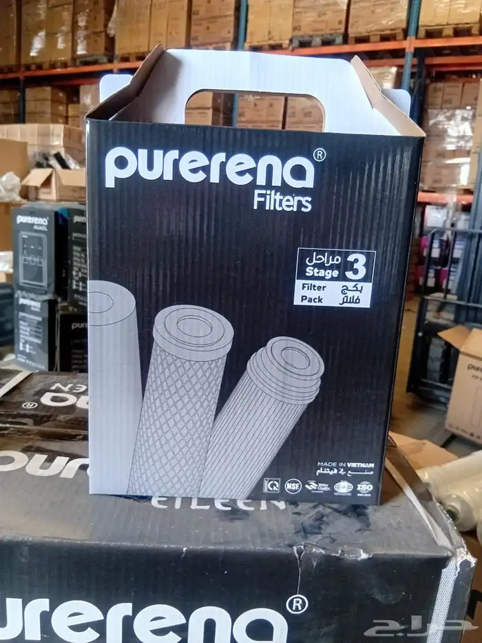 طقم فلاتر فيتنامي ثلاثه مراحل غيار سته اشهر 0