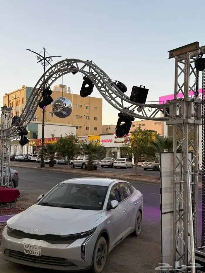 تراسات و أضواء وبلونات للايجار اليومي 4