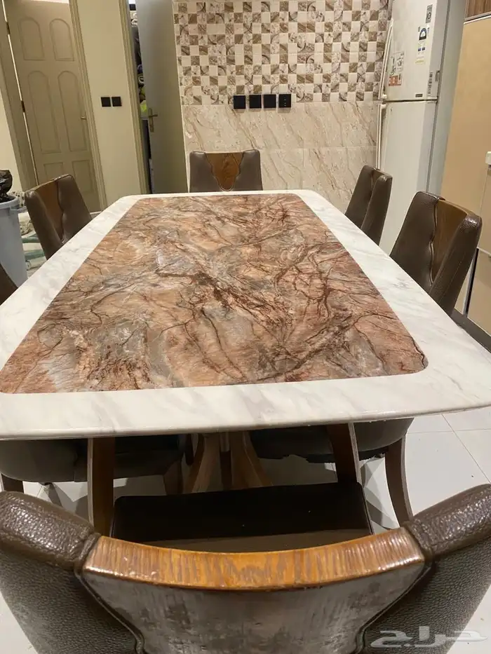 طاولة طعام رخام 0