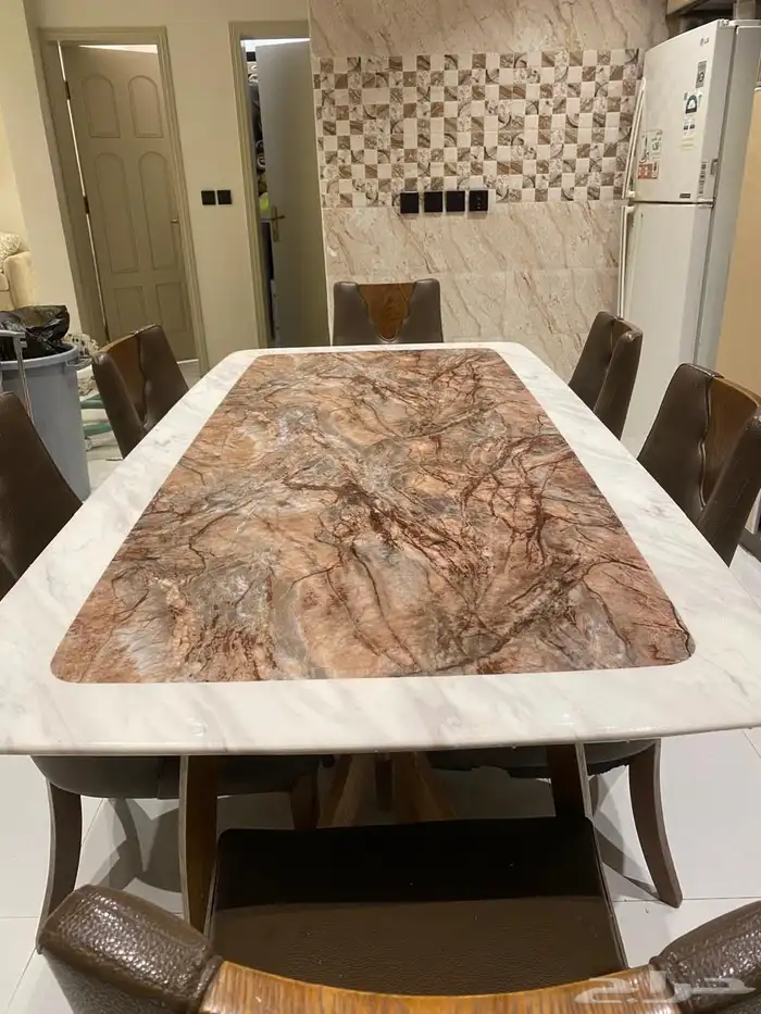 طاولة طعام رخام 1