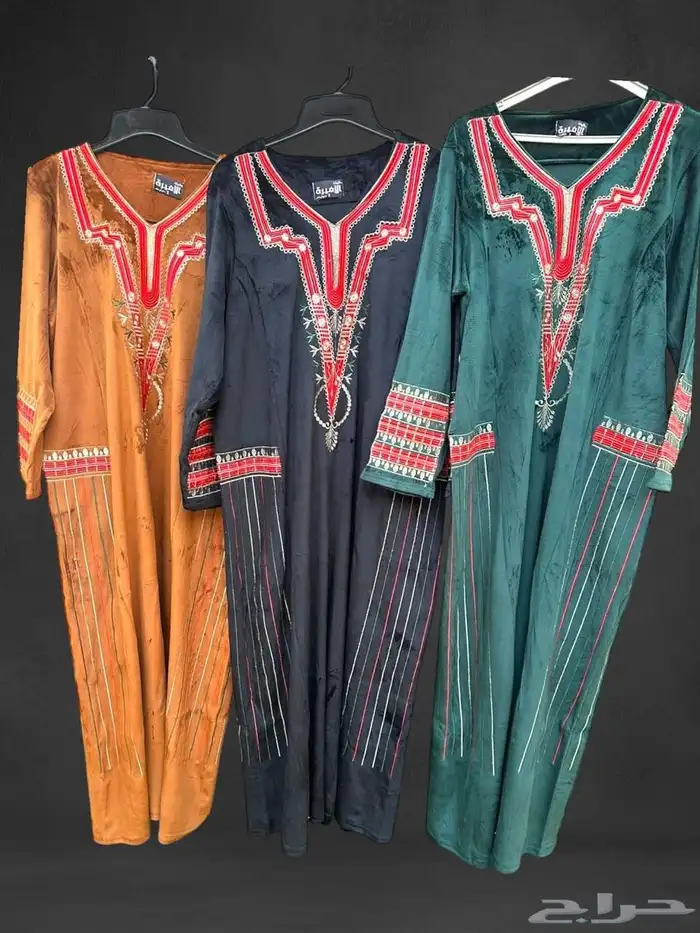 جلابيات مخمل خامات فوق روعة 11